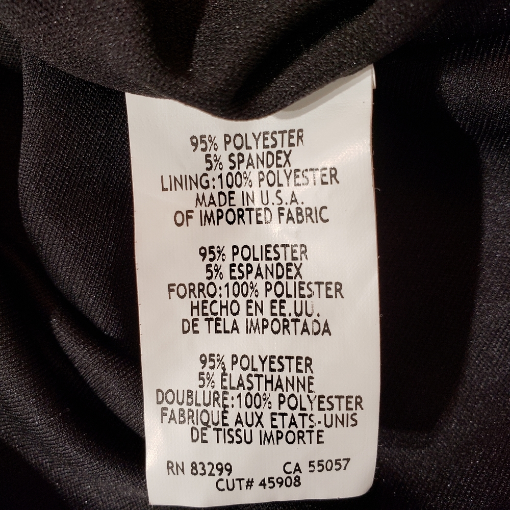 Jump apparel black sequin prom dress size XS - Picture 6 of 8